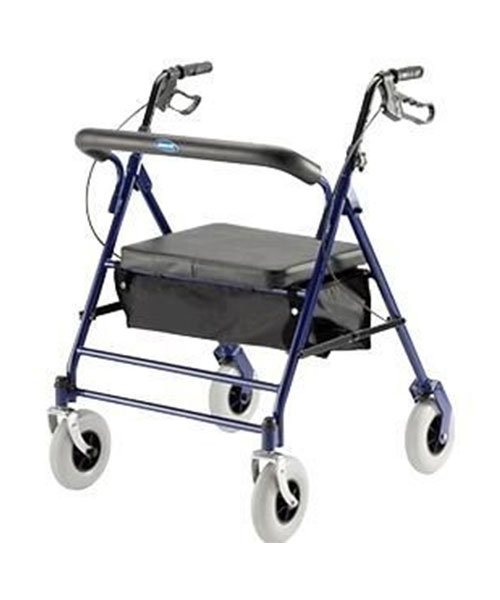 Bariatric-Rollator-with-Carry-Pouch